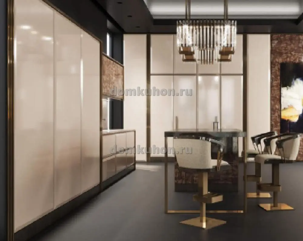 Кухня с островом - Комфорт